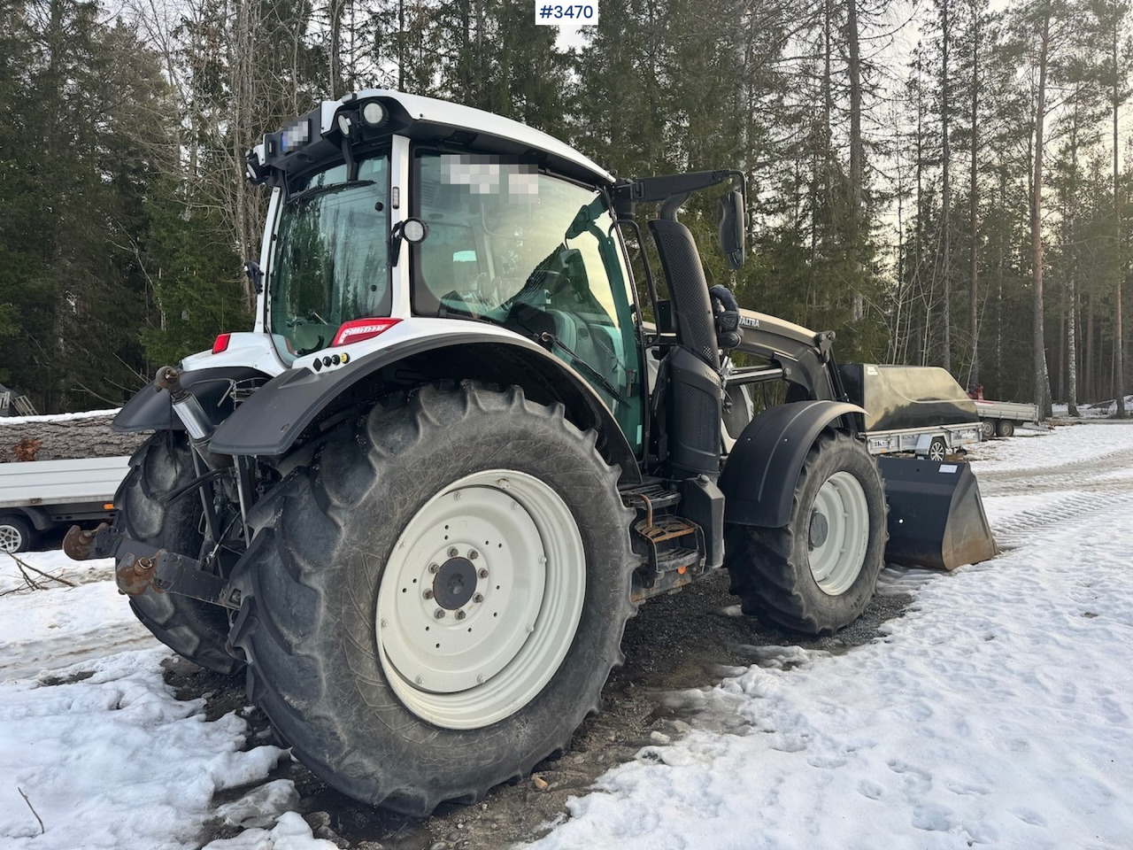 Máy cày 2019 Valtra N134 w/ Front loader and bucket. 900 hours!: hình 6