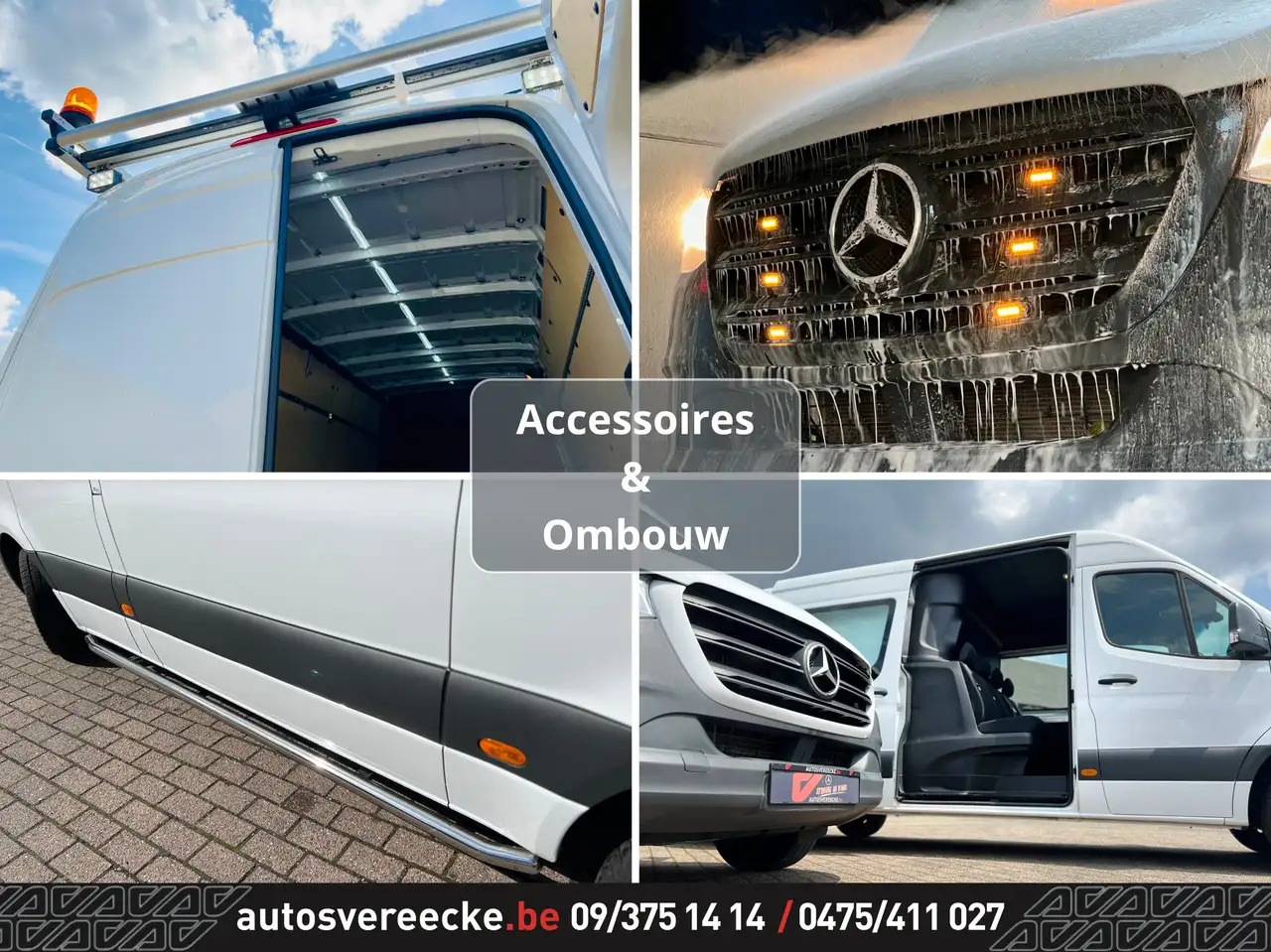 Xe tải van Mercedes-Benz Sprinter 315 L3H2 (37.500€ex) 3.5T SLEEP | DUB CAB 7PL: hình 13