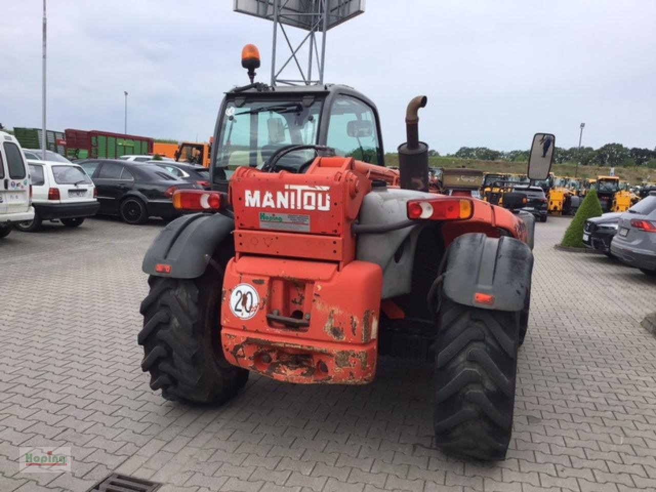 Xe nhấc hình viễn vọng kính Manitou MT932: hình 7