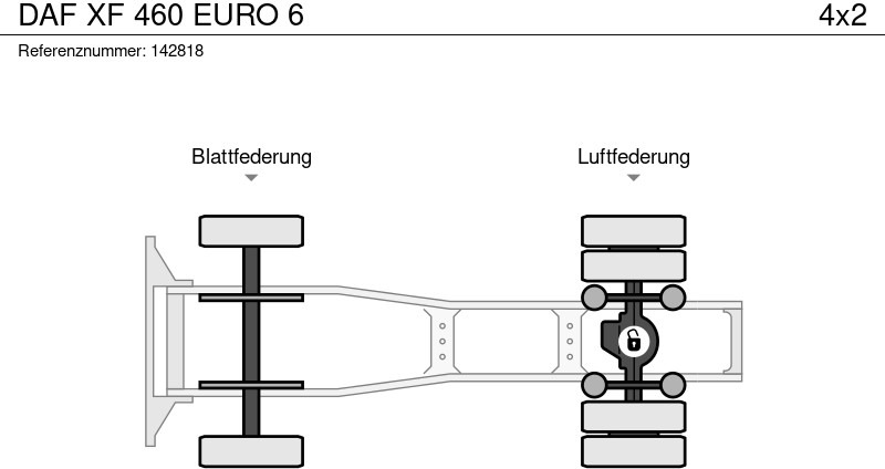 Xe đầu kéo DAF XF 460 EURO 6: hình 13