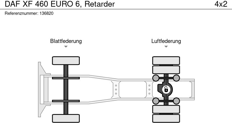Xe đầu kéo DAF XF 460 EURO 6, Retarder: hình 13