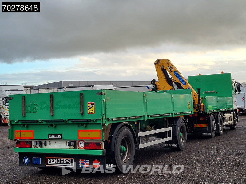 Xe tải thùng lửng/ Phẳng, Xe cẩu tự hành mới Volvo FH 400 6X2 Effer 165.00/2S kran Crane Lift+Lenkachse Euro 4: hình 10