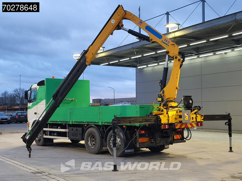 Xe tải thùng lửng/ Phẳng, Xe cẩu tự hành mới Volvo FH 400 6X2 Effer 165.00/2S kran Crane Lift+Lenkachse Euro 4: hình 6