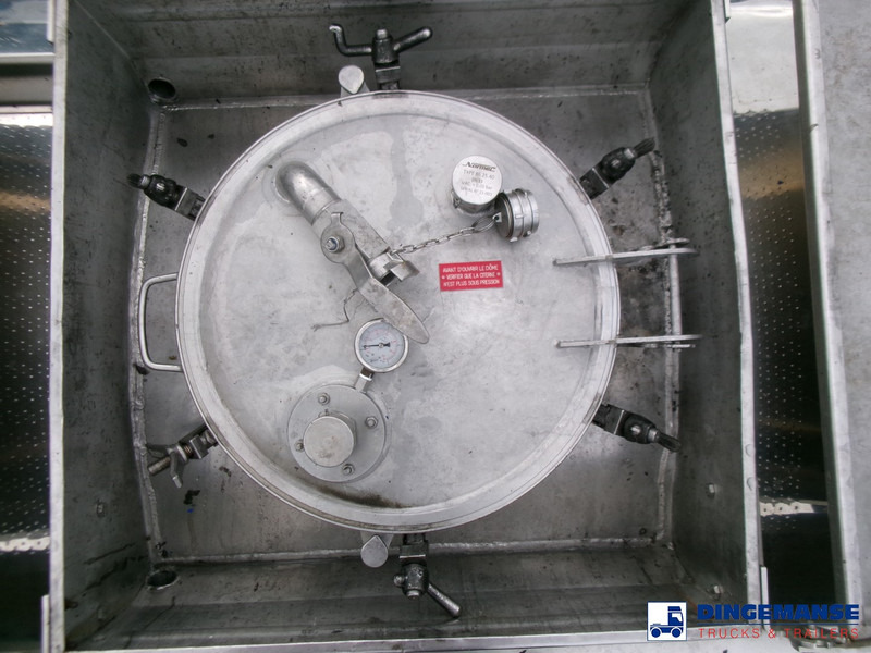 Sơ mi rơ moóc bồn Magyar Chemical tank inox 32.5m3 / 1 comp: hình 20