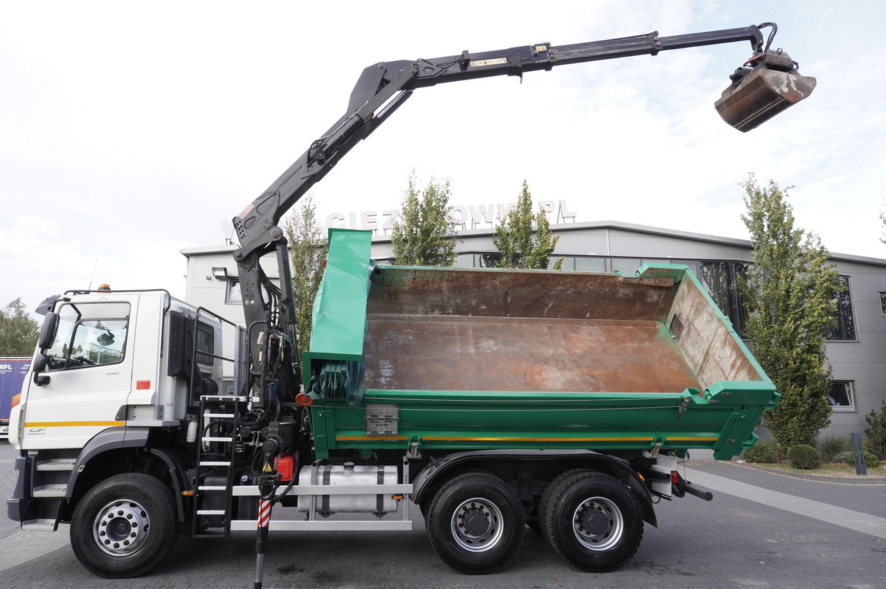 Xe cẩu tự hành, Xe cẩu tự hành DAF CF 410 FAT 6×4 tipper / Crane Marchessi M15000Z / Bortmatic: hình 19