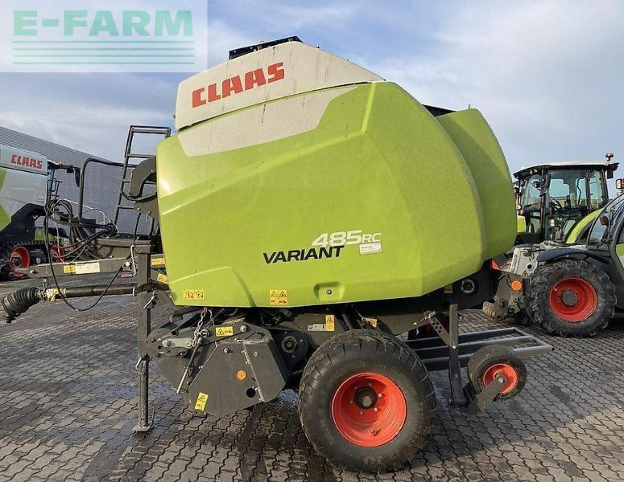 Máy đóng kiện vuông CLAAS variant 485 rc pro: hình 6