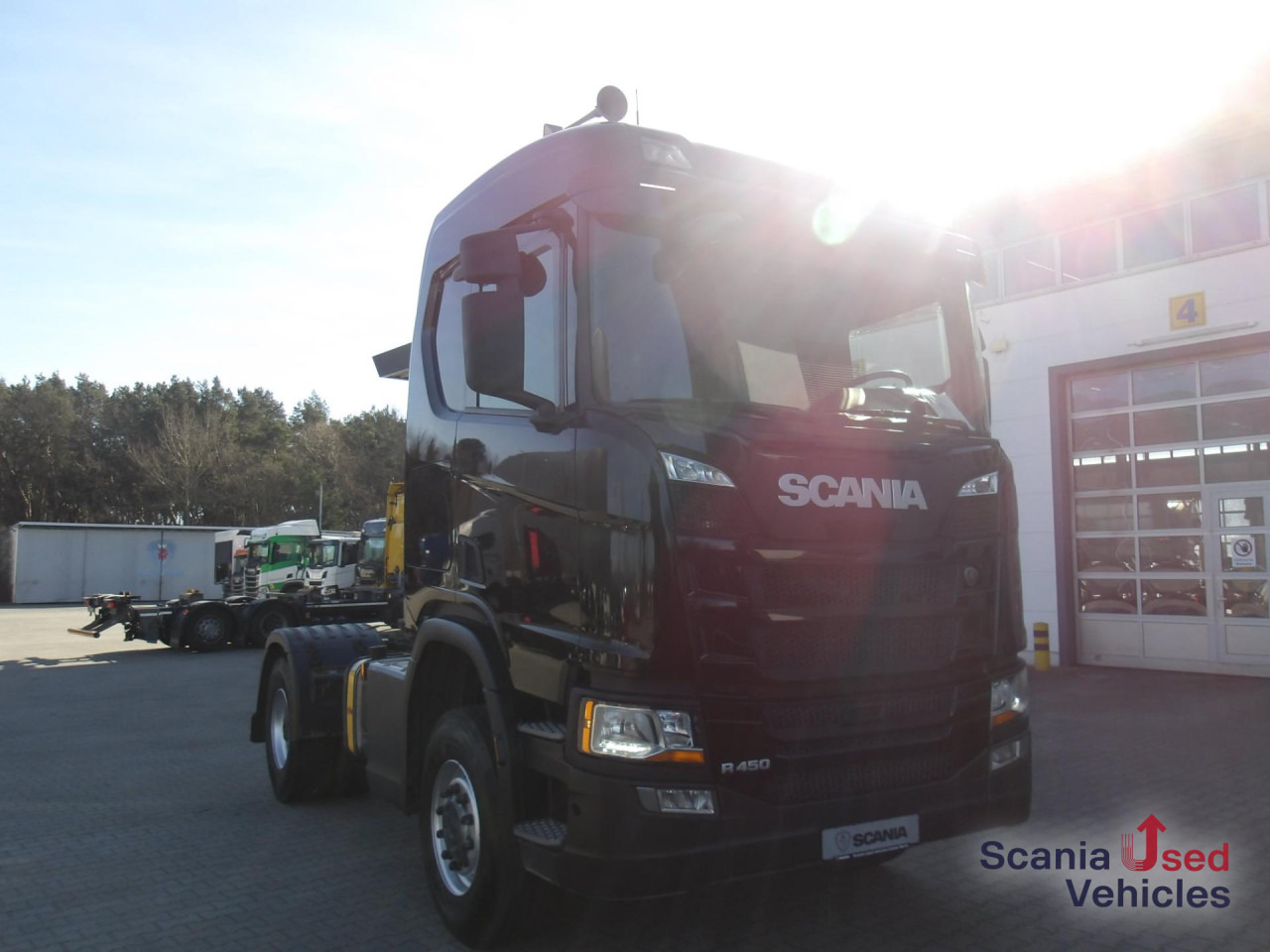 Xe đầu kéo SCANIA R 450 A4x4HA 1 Kreishydraulik: hình 8