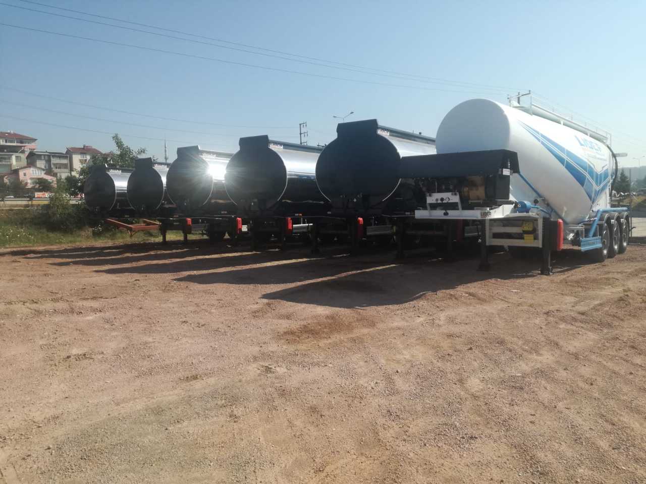 Sơ mi rơ moóc bồn để vận chuyển bitumen mới LIDER 2024 MODELS NEW LIDER TRAILER MANUFACTURER COMPANY: hình 8