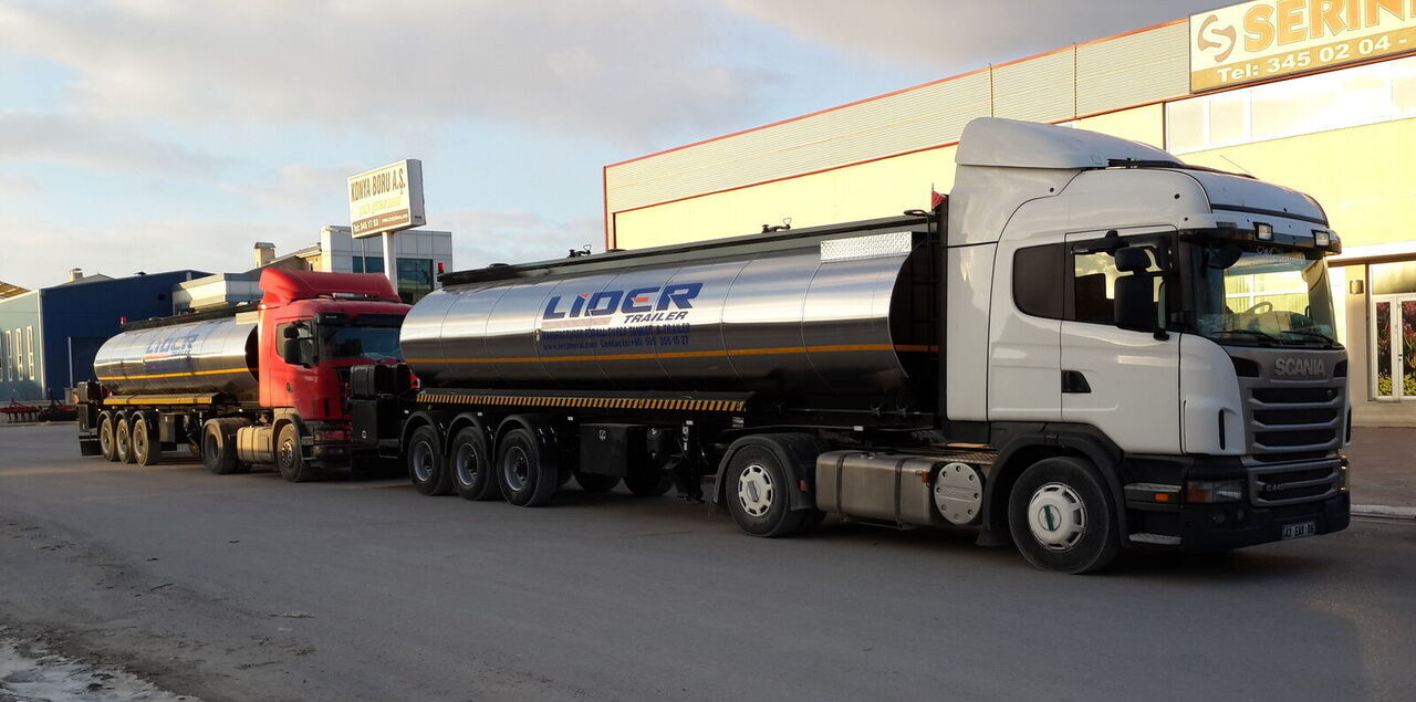 Sơ mi rơ moóc bồn để vận chuyển bitumen mới LIDER 2024 MODELS NEW LIDER TRAILER MANUFACTURER COMPANY: hình 11