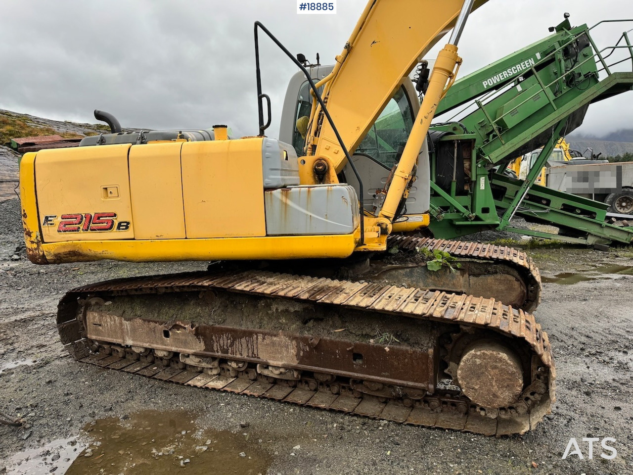 Máy xúc New Holland Kobelco E215B: hình 12