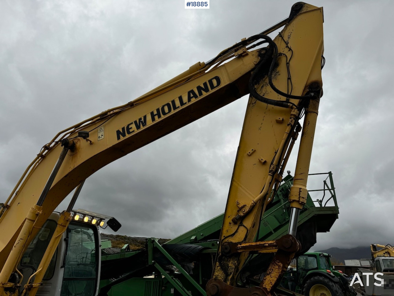 Máy xúc New Holland Kobelco E215B: hình 21