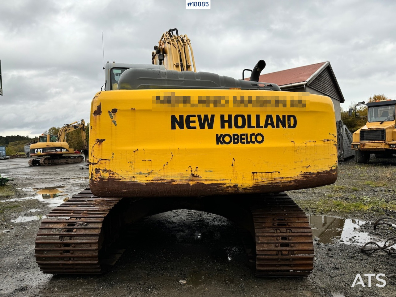 Máy xúc New Holland Kobelco E215B: hình 6