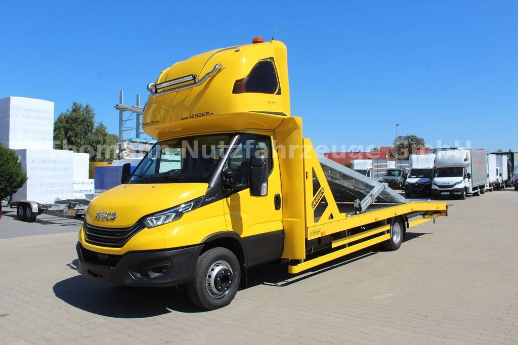 Xe tải chuyên chở tự động, Xe tải nhỏ mới Iveco DAILY 70C18 Festplateau 2 Etagen Autotransporter: hình 8