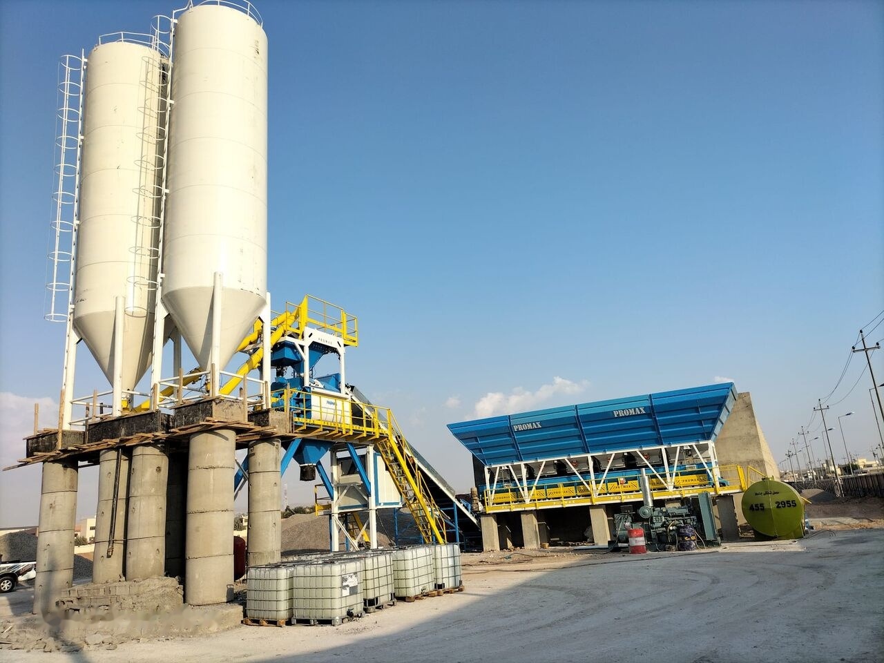 Trạm trộn bê tông Promax Compact Concrete Batching Plant C120-TWN-LINE (120m3/h): hình 10