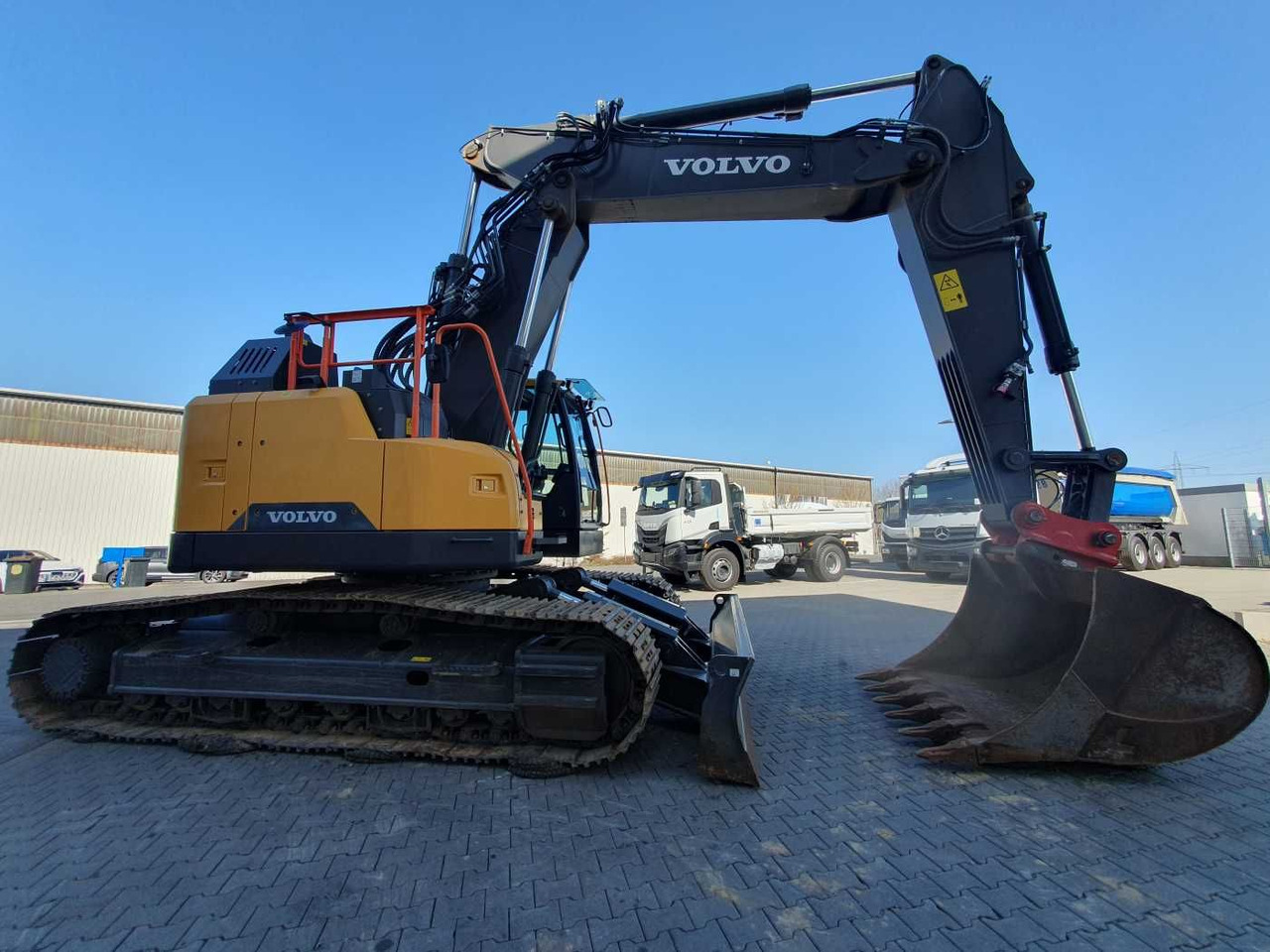 Máy xúc bánh xích Volvo ECR 355E NL / nur 534h! / HS25 / Schild / 1x TL: hình 6