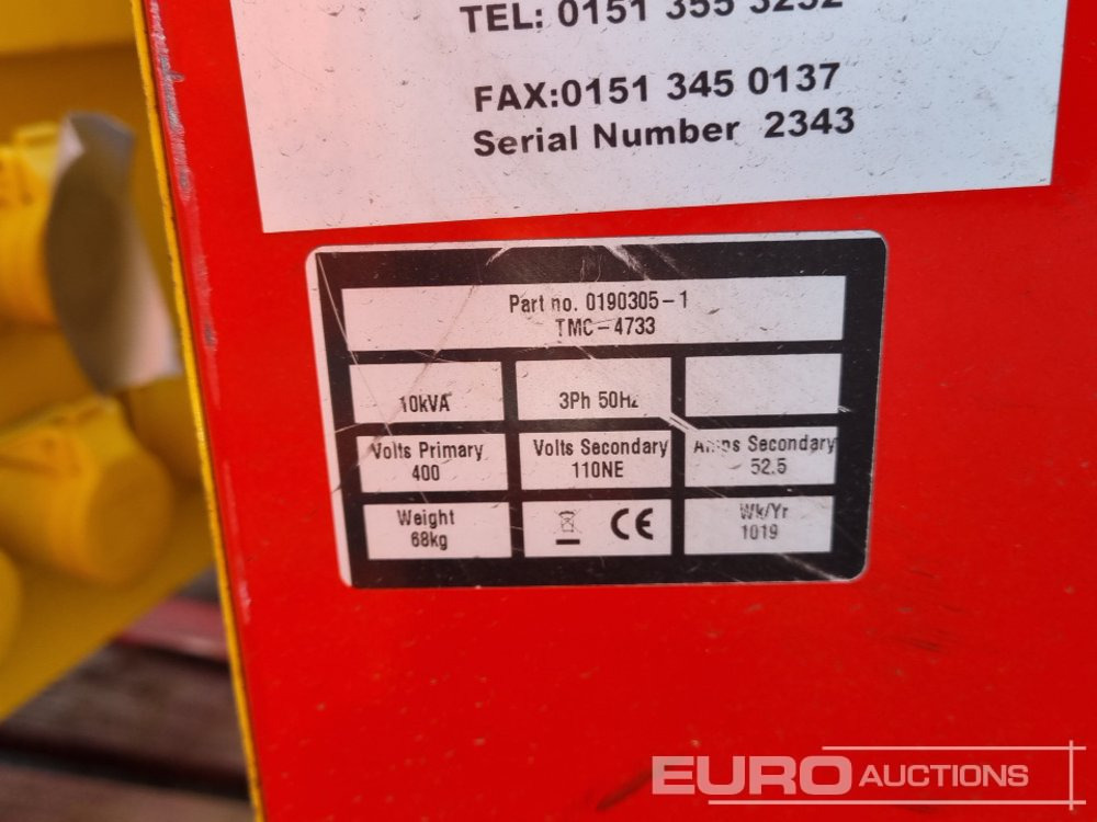 Trang thiết bị xây dựng 110 Volt Transformer (4 of): hình 18