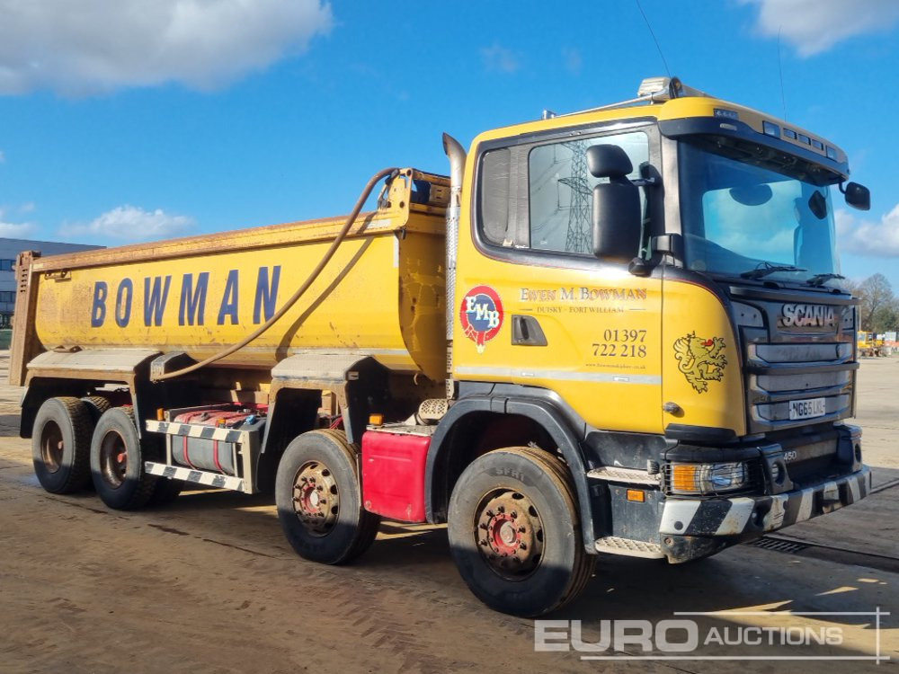 Xe ben 2015 Scania G450: hình 7