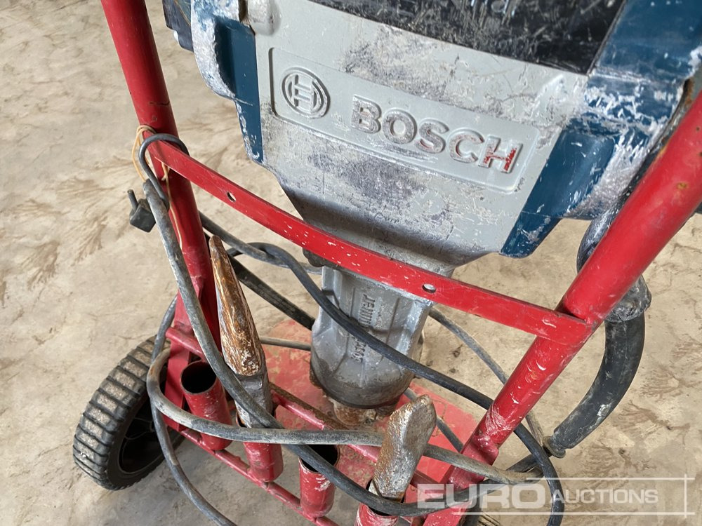 Trang thiết bị xây dựng Bosch GSH27 110 Volt Breaker & Trolley: hình 9