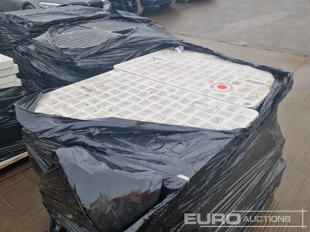 Trang thiết bị xây dựng Pallet of Various Size Composite Surface Protection Mats (5 of): hình 8