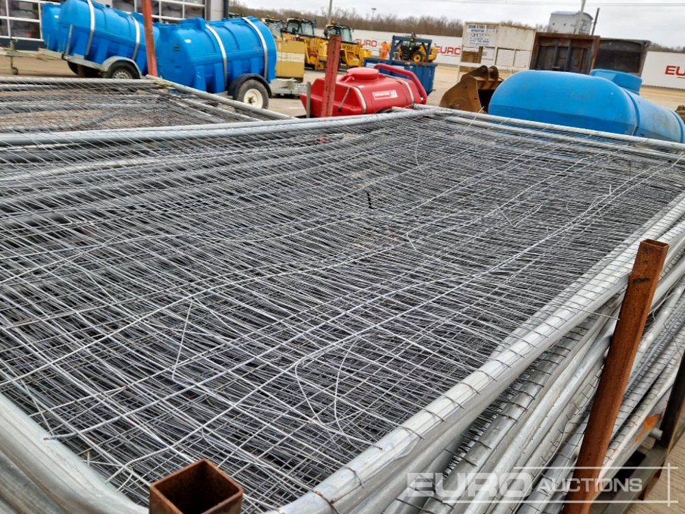 Trang thiết bị xây dựng Stillage of Heras Fencing (2 of): hình 15